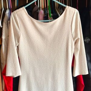 Beautiful Cream Midi Dress